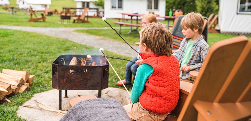 kids camping